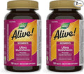 Nature's Way Alive! Women's Daily Ultra Multivitamin,High Potency Formula,Promotes Energy Metabolism and Muscle Function*,Women's Vitamins,Methylated Vitamin B12,150 Tablets,(Pack of 2)