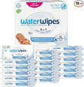 WaterWipes Sensitive+ Newborn & Baby Wipes, 3-In-1 Cleans, Cares, Protects, 99.9% Water, Unscented & Hypoallergenic, 1080 Count (18 Packs)