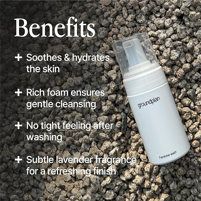 Feminine Wash 3.38 fl oz – Mild pH-Balanced Foam Cleanser for Sensitive Skin, Gentle Botanical Formula, Daily Use, Fragrance-Free