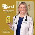 Qunol 200mg Ubiquinol, Powerful Antioxidant for Heart and Vascular Health, Essential for energy production, Natural Supplement Active Form of CoQ10, 60 Count