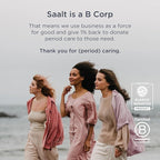 Saalt Menstrual Cup Wash Cleanser - Menstrual Disc Wash - pH Balanced - No Irritants or Harsh Chemicals - 4oz