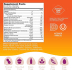 Zahler - Chapter One Kids Multivitamin Gummy with 13 Vitamins & Nutrients (120 Flavored Gummies) - Certified Kosher Kids Vitamins Including Vitamin C, D3, Zinc & More - Delicious Multivitamin Gummies