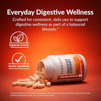 Eat E-Z Ultra Advanced Digestive Enzyme Supplement – Broad-Spectrum Multi-Enzyme Formula for Heavier & Harder-to-Digest Meals – Supports Occasional Bloating, Gas & Indigestion – 45 Vegetarian Capsules