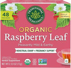 Traditional Medicinals Organic Raspberry Leaf Herbal Tea, Eases Menstrual Cramps & Supports Healthy Pregnancy - 48 Tea Bags