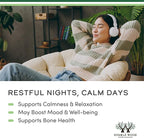 Magnesium Glycinate 400mg | 180 Capsules | Sleep, Muscle, & Heart Support | Vegan, Third Party Tested, Gluten Free, Non-GMO, by Double Wood Supplements