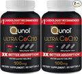 Qunol Ultra CoQ10 100mg 3X Better Absorption Patented Water and Fat Soluble Natural Supplement Form Coenzyme Q10 Antioxidant for Heart Health Packs Softgels, 120 Count