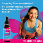 Feel Bach! FeelFit Flower Essence Drops — Natural Homeopathic Dietary Supplement with Flower Essences for Mindful Eating & Healthy Habits, Vegan, Gluten-Free, Sugar-Free, 20 mL (0.7 fl oz)
