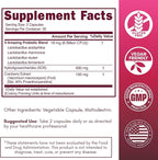 SOON+ Vaginal Probiotics for Women, V-Sync Vaginal Probiotic with Lactobacillus, Cranberry & Prebiotics, Support pH Balance for Women, Urinary Health Digestive Support, 6 Billion CFU, 60 Capsules