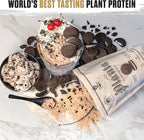 Ambrosia Planta - Plant-Based Protein Powder 20g | Dairy Free Vegan Protein Powder with BCAA Amino Acids | Keto-Friendly, No Added Sugar | 25 Servings | Cookies Cream
