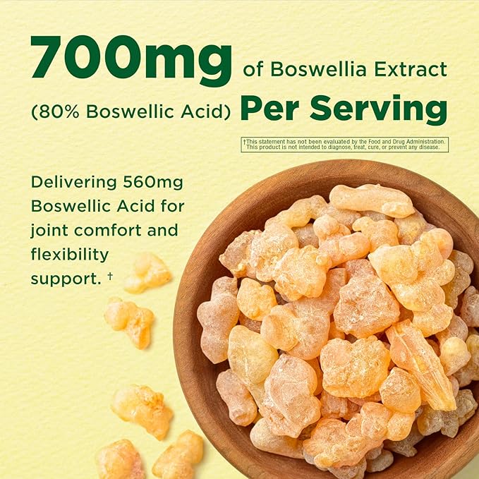 Boswellia MSM Complex 150 Caps – Supports Joint Health | Collagen, Chondroitin, Turmeric