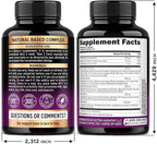 Menopause Supplements for Women - Dong Quai, Black Cohosh, Pre & Probiotics - Sweats & Hot Flashes Relief - Digestion, Sleep & Mood Support - 25-in-1 Perimenopause Complex - Made in USA - 60 Capsules