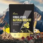 Pure Himalayan* Shilajit* Gummies, micronutrient Supplement, Himalayan Premium Ingredient with Shilajit, Ashwagandha, Gokshura, Fulvic Acid & 85+ Trace Minerals I for Men, Women (60 Gummies/1 Bag)