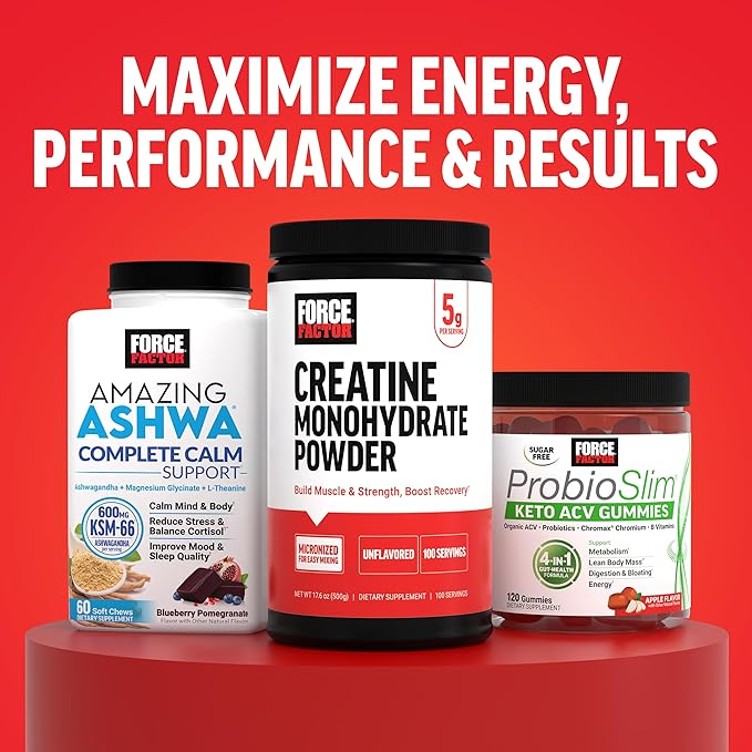 Force Factor Caffeine Pills 200mg, Caffeine Tablets to Boost Energy, Focus, Strength, and Performance, Premium Quality Pills, Energy Support Supplement, 250 Tablets