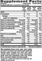 L’il Critters Paw Patrol Gummy Vites Daily Gummy Multivitamin for Kids, Vitamin C, D3 for Immune Support Cherry, Orange and Blueberry Flavors, 60 Gummies (Pack of 2)