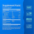Nello Supercalm Powdered Drink Mix Tub, Cortisol Reducer* and Sleep Aid Supplement, L Theanine, Ksm-66 Ashwagandha, Magnesium Glycinate, Vitamin D 3, No Sugar, Non GMO, 30 Ct, Orange Creamsicle