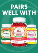 Lunakai USA Made Vitamin D3 Gummies 2000 IU - Non-GMO, Gluten-Free Vitamin D Gummies for Women & Men - Bone, Immune & Energy Support, 60ct, 3 Pack