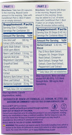 Renew Life Adult Cleanse - CandiSmart - 15-Day Yeast Cleansing Program - 2-Part Kit - Gluten & Dairy Free - 60 Vegetarian Capsules + 1 Fl. Oz. Tincture