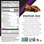 Power Up Premium Trail Mix - Protein Packed 14oz, No Added Sugar, Made Without Peanuts, Gluten Free, Vegan, Non-GMO