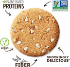 Lenny & Larry's Complete Protein Cookie, [White Chocolate Flavored Macadamia], Chewy Soft Baked, 16g Plant Protein, Vegan, Non-GMO, High Fiber, [4 Ounce]Cookie (Pack of 12)