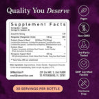 Menopause Support with Prebiotics and Probiotics for Women | Hormone Balance, Hot Flashes & Night Sweats | 50 Billion CFU, DIM & Black Cohosh | Triple Action Menopause Supplements for Women | 30 Ct