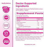 Pink Stork Prenatal Fiber Gummies for Women - 3g Prebiotic Inulin from Chicory Root - Natural Pregnancy & Postpartum Stool Softeners for Constipation & Digestive Health - 60 Vegan Fiber Chews