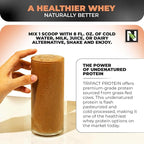 Nutrology TRIPACT Protein Powder - 7-in-1 Meal Replacement Shake with Grass Fed Whey Protein Powder, Pea, Rice, Greens for Muscle Recovery & Immunity, Creamy Chocolate Flavor, 20 Servings