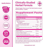 Pink Stork Hormone Balance Gummies for Women – PMS, Menopause & Estrogen Support – Mood, Bloating, Hot Flashes & Energy – Red Raspberry Leaf, Black Cohosh, Primrose – 60 Vegan Gummies