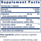 Life Extension Glucosamine/Chondroitin Capsules for Healthy Joints and Cartilage, Non-GMO, Gluten-Free, 90 Capsules