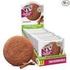 Lenny & Larry's Complete Protein Cookie, [Snickerdoodle], Chewy Soft Baked, 16g Plant Protein, Vegan, Non-GMO, High Fiber, 4 Ounce Cookie (Pack of 12)