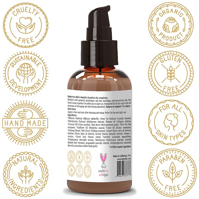 Laritelle 7 Chakras Gift Set | Organic Hair & Skin Care Ritual to Balance, Support & Heal Body, Mind & Spirit