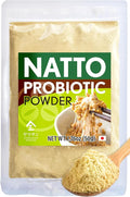 YAMASAN KYOTO UJI Japanese Natto Fermented Soybean Powder, Freeze-Dried Natto Powder, Vitamin K, Japanese Probiotic and Prebiotic Superfood – Low Sodium, Non-GMO, Vegan, Made in Japan 50g(1.76oz)
