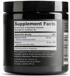Toniiq Hyaluronic Acid Supplements – Lab Tested 95% Ultra High Purity – Fermented and Bioavailable with Vitamin C – Third Party Lab Tested – 180 Capsules