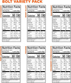 PROBAR - BOLT Organic Energy Chews,Variety Pack,Strawberry,Berry Blast,Orange,Raspberry,Pink Lemonade,Cranberry Pomegranate - Gluten-Free,USDA Certified Organic - Flavors May Vary,(Pack of 24)