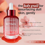 The Beauty Elixir Retinol Serum For Face - Dermatologist Tested, Anti-Aging, Fine Lines & Wrinkles & Post-Acne Marks Treatment - Clean Beauty, Cruelty-Free Korean Skin Care for All Skin Types - 1.69oz