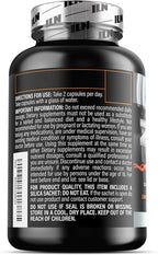 Iron Labs ZM6 - High Strength Zinc and Magnesium Supplement - 180 Vegetarian Capsules (3 Month Supply) - Super Enhanced Zinc Magnesium Aspartate and B6 Complex