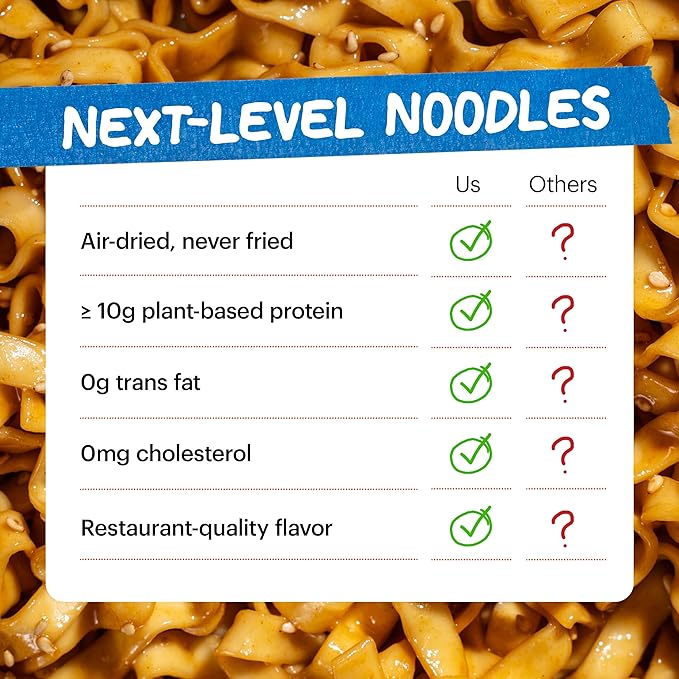 Momofuku Soy and Scallion Ramen Noodles by David Chang, 4 Pack of Restaurant Quality Air-Dried Instant Noodles Now with More Sauce & 10g of Protein