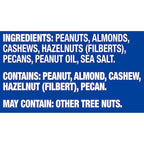PLANTERS Salted MixedNuts, Peanuts, Almonds, Cashews,BrazilNuts and Pecans, PartySnack, Plant-Based Protein, Quick Snackfor Adults, After SchoolSnack, Bulk Nuts, Kosher,56oz Canister (Pack of 2)