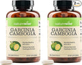 NatureWise Garcinia Cambogia - 60% HCA Concentration Extract,Natural Support for Weight Goals and Energy Levels - Vegan,Non-GMO,Gluten Free - 180 Capsules[2-6 Month Supply],(Pack of 2)