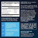 L-Arginine Capsules with L-Citrulline - Nitric Oxide Supplement - L Arginine and L Citrulline Blend - 120 Count - Vegan, Non-GMO Capsules for Performance, Endurance and Muscle Support - 2 Month Supply