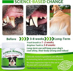 Natural Dog Dental & Supplement Powder, Plaque & Tartar Control with Glucosamine, Omega-3, Probiotics & Vitamin E for Joint, Chicken Flavour, Digestion & Fresh Breath
