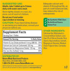 Nature Made Calcium Magnesium Zinc with Vitamin D3, Dietary Calcium Supplement for Bone Support, 300 Tablets
