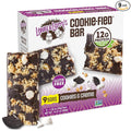 Lenny & Larry's Cookie-fied Protein Bar – Cookies & Creme Vegan Protein Bars 9x45g – Healthy Snacks with 12g Plant Protein & 5g Fiber – Gluten Free Power Bar, Non-GMO & Vegan