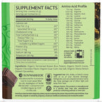 Brown Rice Protein Powder with Bcaa & Amino Acids Raw Rice Protein Shake Gluten Free Low Carb Dairy Free | Plant Based Classic Sprouted Brown Rice Protein Powder Chocolate 375g by Sunwarrior