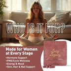 Lady Legacy Beef Organ Supplement for Women – Grass-Fed & Pasture-Raised Female Organ Complex – Uterus, Ovary, Liver, Kidney & Heart Capsules – Dual 3rd Party Tested, Non-GMO Verified, Made in USA
