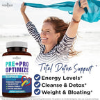 Pro Optimize Probiotics for Women, Menopause, 70 Billion CFU, Digestive Health - Support for Bloating, Hot Flashes, Joint Support, Night Sweats - Gut Health & Metabolism - Dong Quai (180 (Pack of 3))