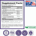 Sleep Well Calmness & Relaxing Support Formula - Powerful Blend with Magnesium, L-Theanine, GABA, and Melatonin - Enhances Relaxation + Promotes Healthy Sleep Patterns - 60 Capsules