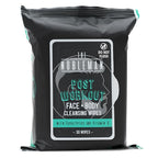 The Nobleman 4-Pack Face + Body Cleansing Wipes: 4 Post Workout Packs with Eucalyptus and Vitamin C (120 Ct.)