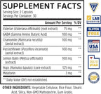 Zhou Driftoff - Nature Inspired Sleep Aid, Valerian Root & Melatonin for Sleep for Men & Women, Calm Sleeping Supplement for Adults with Gaba & Chamomile to Relax - 60 Veggie Capsules