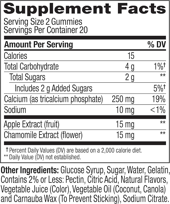 OLLY Heartburn Helper Gummy Supplement, Fast Relief of Occasional Heartburn,* Tricalcium Phosphate, Berry Breeze Flavored, 20 Servings - 40 Count