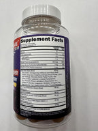 Menopause Supplement for Women Gummies with Black Cohosh, Wild Yam, DIM, Magnesium, Red Clover Chasteberry for Hormone Balance Relief Night Sweats Mood Plus Bergamot, Vitamin D3, Vitamin B6 B12